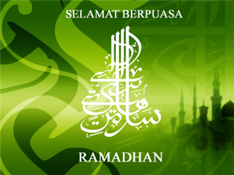 Selamat menunaikan Ibadah Puasa Ramadhan1431H
